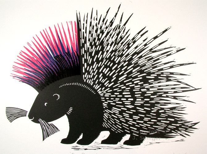 Punky Porcupine by Josephine Sumner